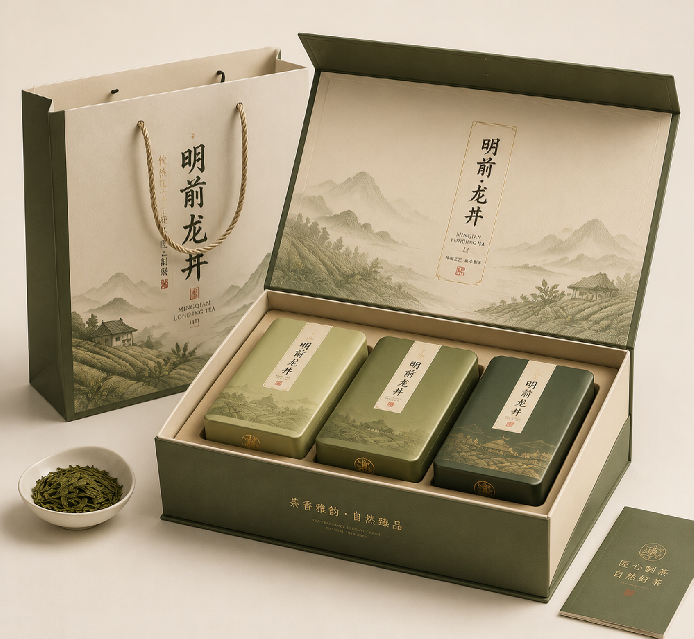 茶叶盒包装礼盒定制生产厂家